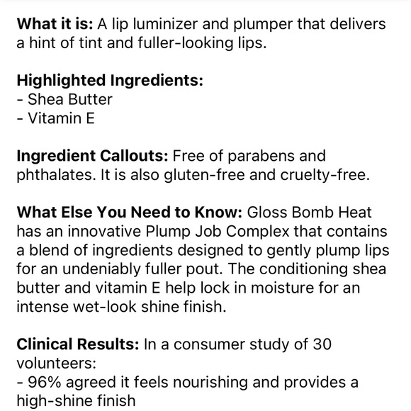 NIB Fenty Beauty Gloss Bomb Heat Universal Lip Luminizer + Plumper - Lemon Lava - Picture 6 of 12